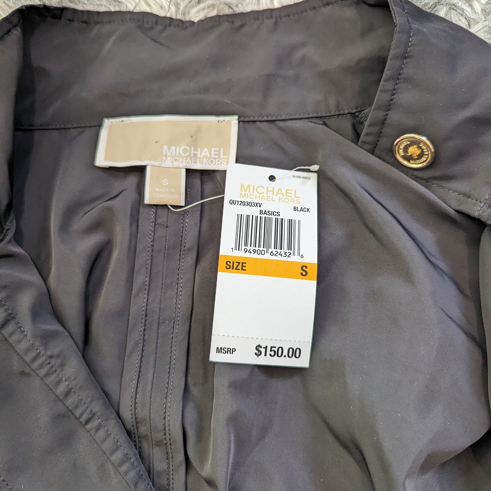 NWT Michael Kors Black Jacket - Picture 7 of 10